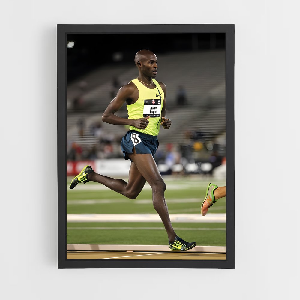 Poster En Plein Sprint – affiche Athlétisme (vue 2)